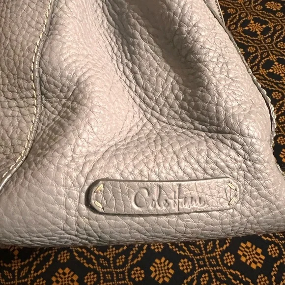 Cole Haan Gray Leather Handbag - EUC - Picture 3 of 10